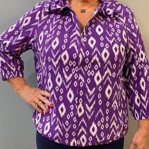 Chico’s Zenergy NWT zippered jacket size 3